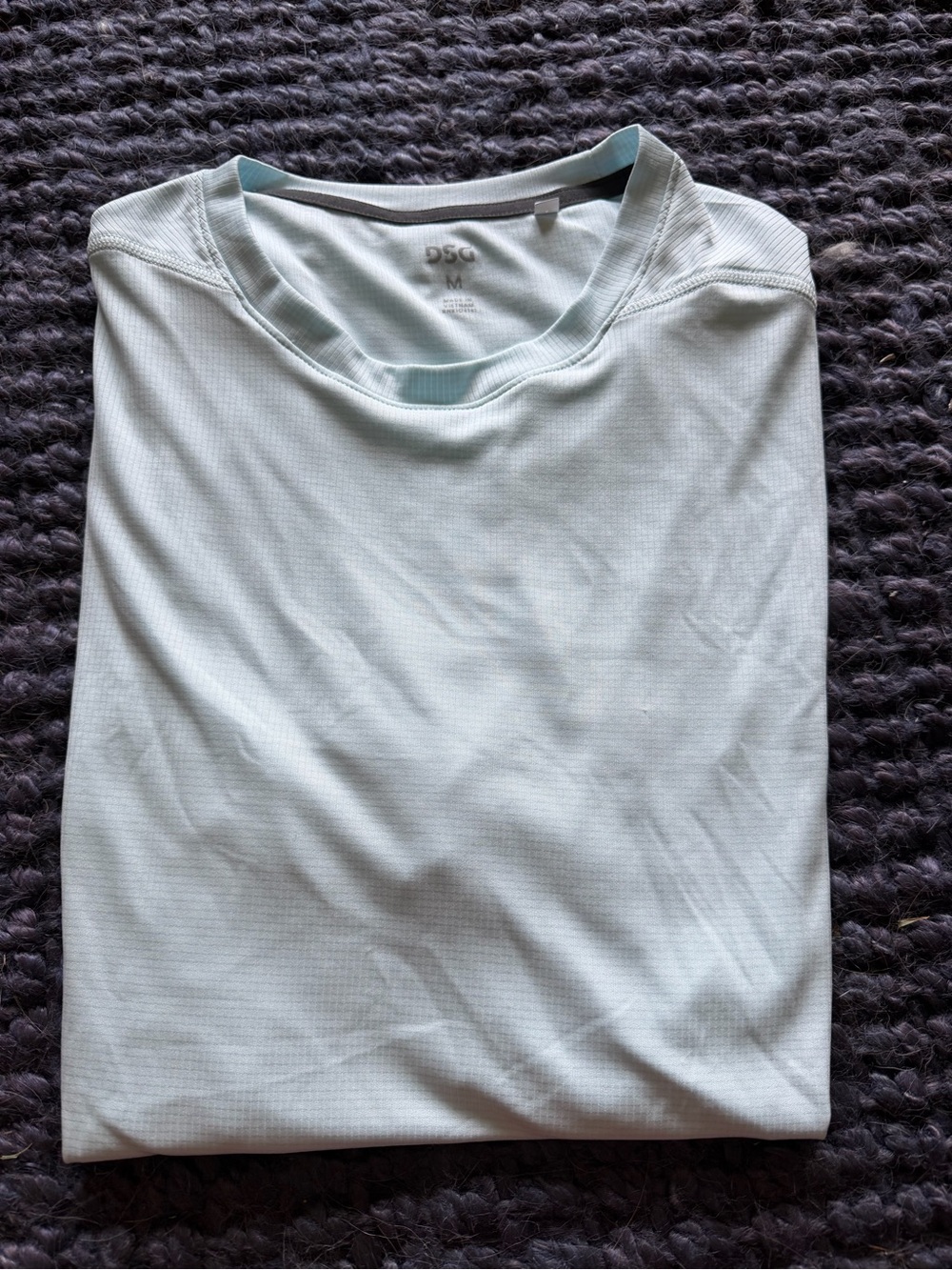 DSG Light Mint Short Sleeve Performance Tee New Without Tags